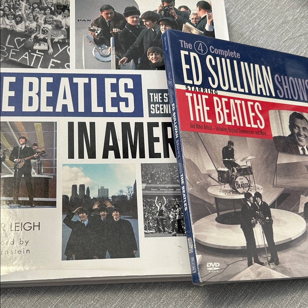 The Beatles 'Ed Sullivan Show' DVD - Blue & Red Cover